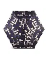 Radley London Abstract Geo Responsible Umbrella In Black