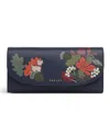 Radley London Acorntopia Flap Over Wallet In Blue