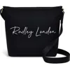 Radley London Addison Gardens Signature Responsible Small Recycled Polyester Crossbody Bag In Black