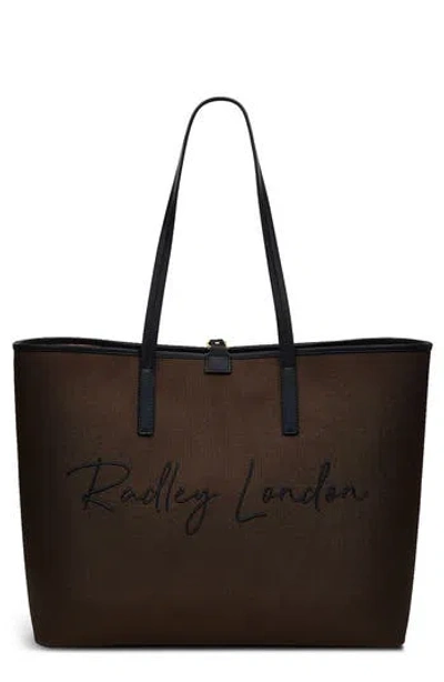 Radley London Addison Gardens Tote Bag In Dark Oak