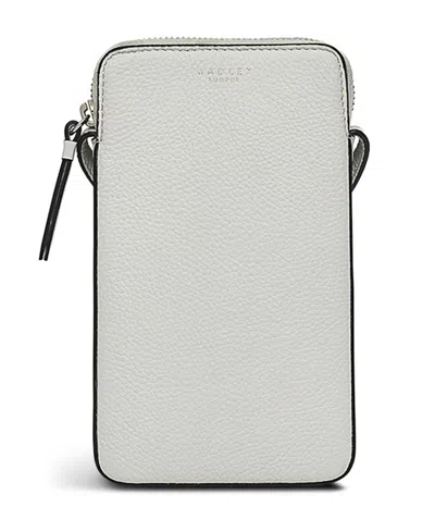 Radley London Alba Place Medium Phone Crossbody In Goose Gray