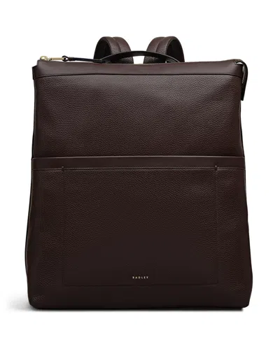 Radley London Alba Place Medium Zip Top Backpack In Brown