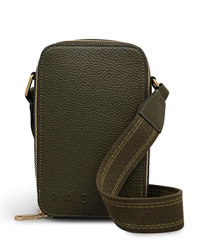 Radley London Alba Place Mini Phone Crossbody Bag In Green