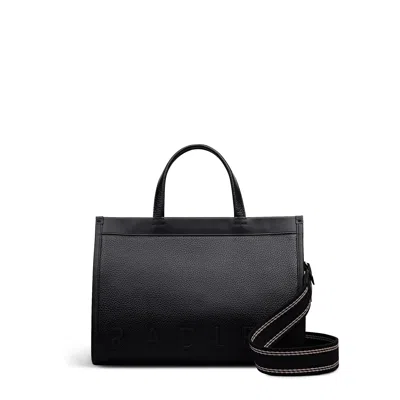 Radley London Alba Place Small Ziptop Satchel Bag In Black