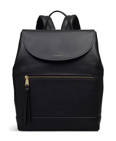 Radley London Albion Street Small Zip Top Backpack In Black