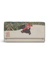 Radley London An Ice Day Leather Flapover Matinee Wallet In Multi