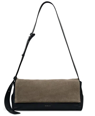Radley London Annabel Row Flap-over Shoulder Bag In Brown
