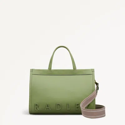 Radley London Apple Small Ziptop Grab Bag In Green