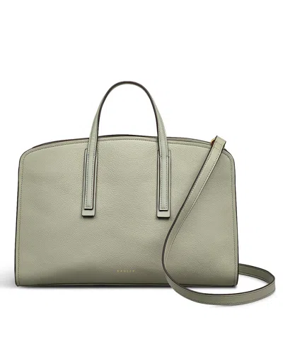 Radley London Arragon Row Small Zip Around Satchel Bag In Gray