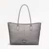 Radley London Ash Grey Large Zip-top Tote In Gray