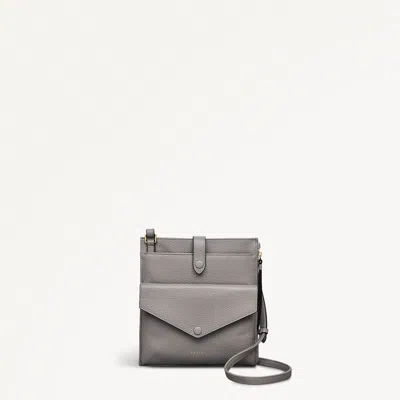 Radley London Ash Grey Small Zip-top Crossbody