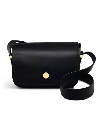 Radley London Bathurst Mews Medium Flap Over Crossbody Bag In Black