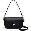 Radley London Bathurst Mews Small Flapover Crossbody Bag In Black