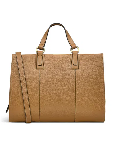 Radley London Bedford Square Medium Ziptop Grab Bag In Caramel