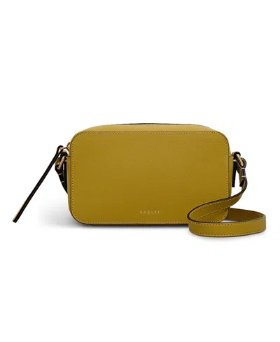 Radley London Beech Row Mini Zip Around Crossbody Bag In Brown