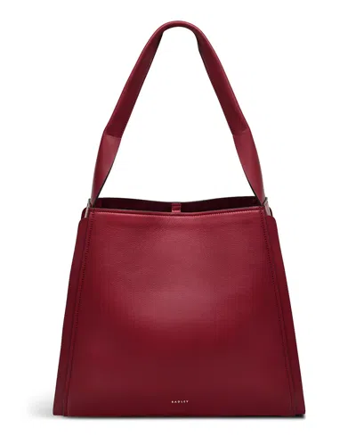 Radley London Belgrave Open Top Shoulder Bag In Cranberry