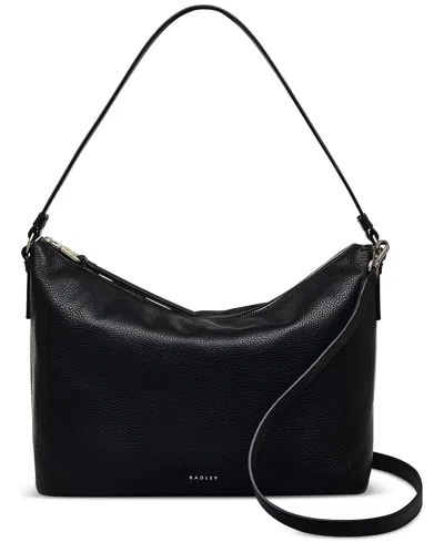 Radley London Bella Medium Zip Top Shoulder Bag In Black