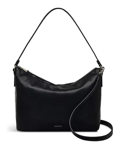 Radley London Bella Radley Medium Ziptop Shoulder Bag In Black