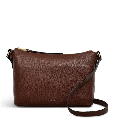 Radley London Bella Small Ziptop Crossbody Bag In Walnut