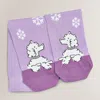 Radley London Bellflower Blue Dog Socks In Purple