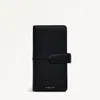 Radley London Black Large Bifold Purse In Black