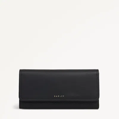 Radley London Black Large Flapover Wallet