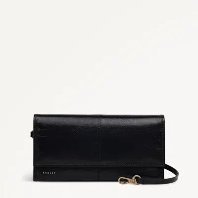 Radley London Black Large Flapover Wallet