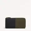 Radley London Black Large Zip Around Wallet In Multi