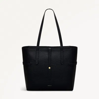 Radley London Black Large Zip-top Shoulder Bag
