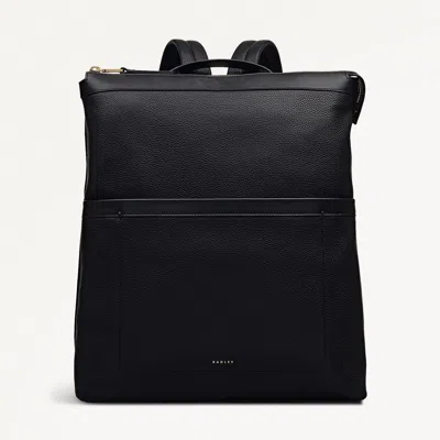 Radley London Black Large Ziptop Backpack