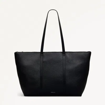 Radley London Black Large Ziptop Tote