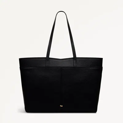 Radley London Black Large Ziptop Tote Bag
