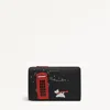 Radley London Black Medium Bifold Purse In Black