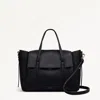 Radley London Black Medium Flapover Grab