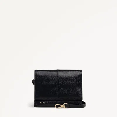 Radley London Black Medium Flapover Wallet