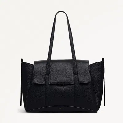 Radley London Black Medium Flapover Shoulder