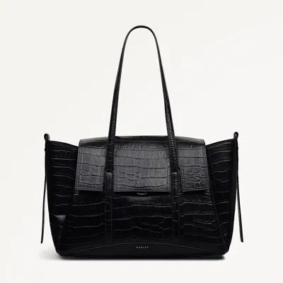 Radley London Black Medium Flapover Shoulder