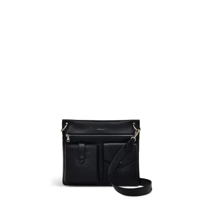 Radley London Black Medium Ziptop Crossbody