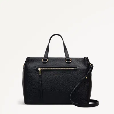 Radley London Black Medium Ziptop Grab