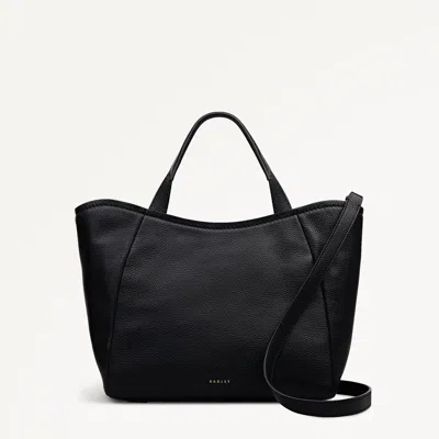Radley London Black Medium Ziptop Grab Bag