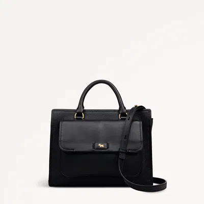 Radley London Black Medium Ziptop Grab Bag