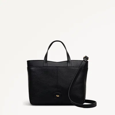 Radley London Black Medium Ziptop Grab Bag