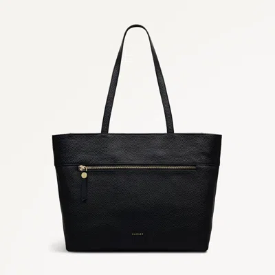 Radley London Black Medium Ziptop Tote