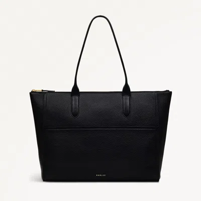 Radley London Black Medium Ziptop Tote Bag