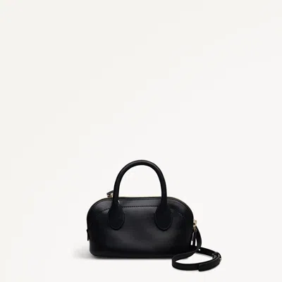 Radley London Black Micro Ziptop Grab Bag