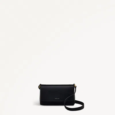 Radley London Black Mini Flapover Cross Body