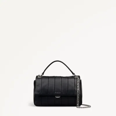 Radley London Black Mini Flapover Cross Body Bag