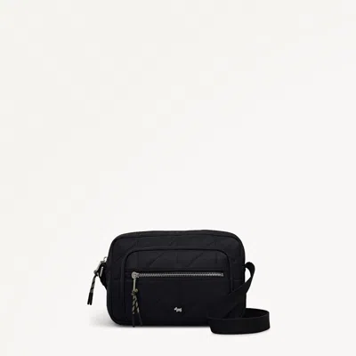 Radley London Black Mini Zip Around Cross Body