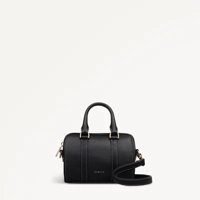 Radley London Black Mini Ziptop Grab Bag