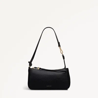 Radley London Black Mini Ziptop Shoulder Bag